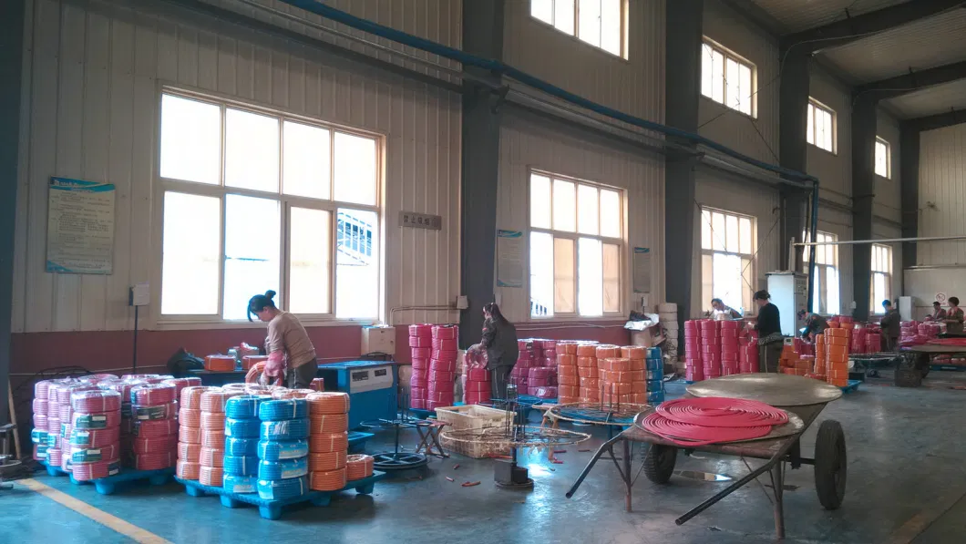 Smooth Cloth Textile Braided 20bar 300psi Air Water Fuel Oil Rubber Hose for Industrial Services