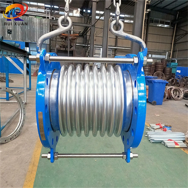 Metallic Bellow Expansion Joint Manufacturer DN100 Metal Compensator Stainless Steel Pipe