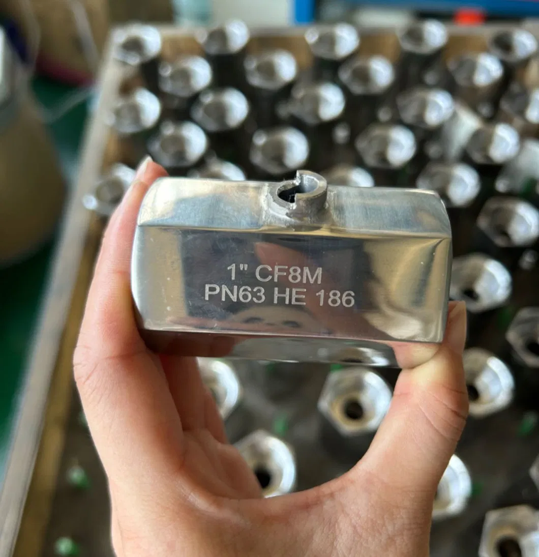 CE0036 Mini FF mm Mf Ball Valve Stainless Steel 1.4408 CF8m CF8 Reduce Bore Thread/ Hose Nipple Mirror Polished Sanitary Food Industrial 1/4&quot;-1&quot; Pn64/63 1000psi