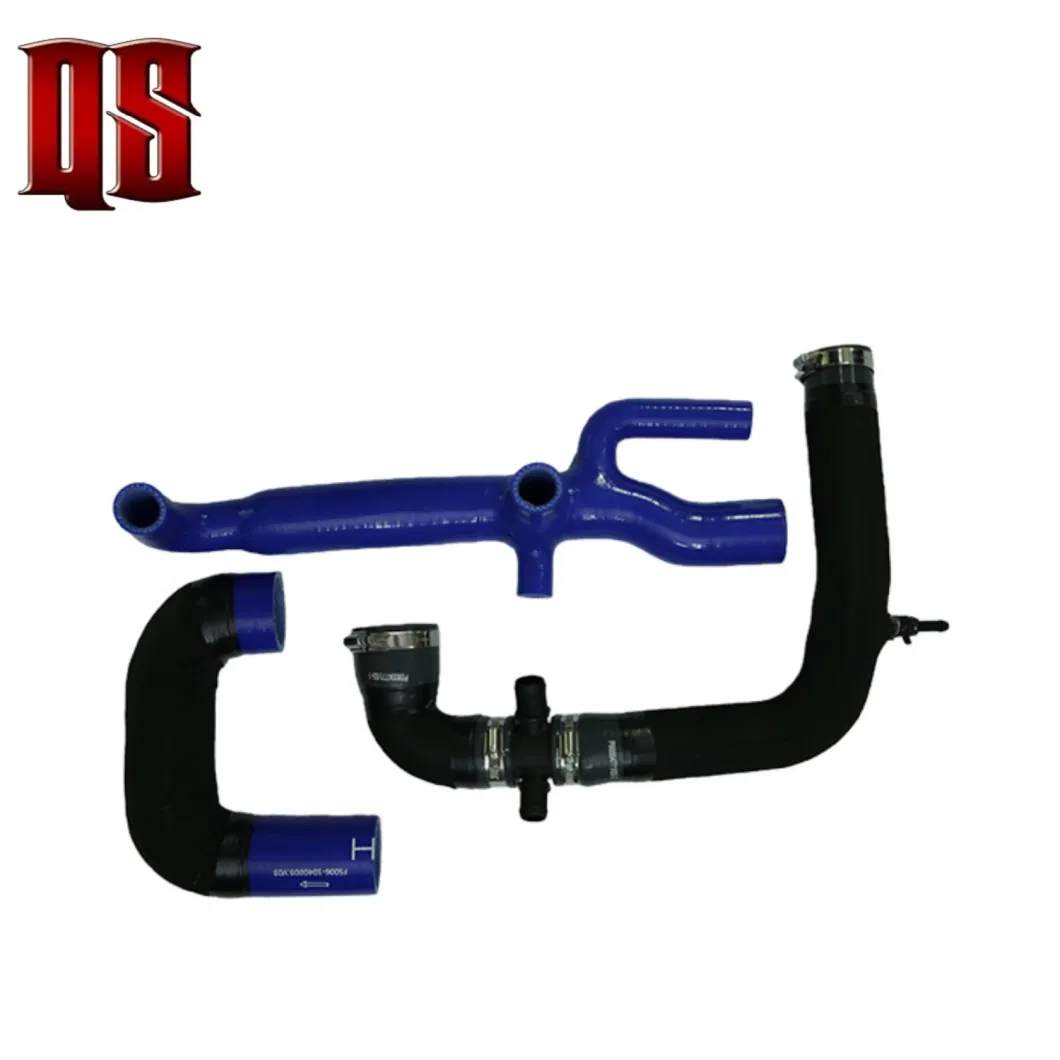 Customized Radiator Oil Resistant Braided Inter Cooler Tube Heater Pipes Silicone Hose for Hydrogen Fuel Cell System