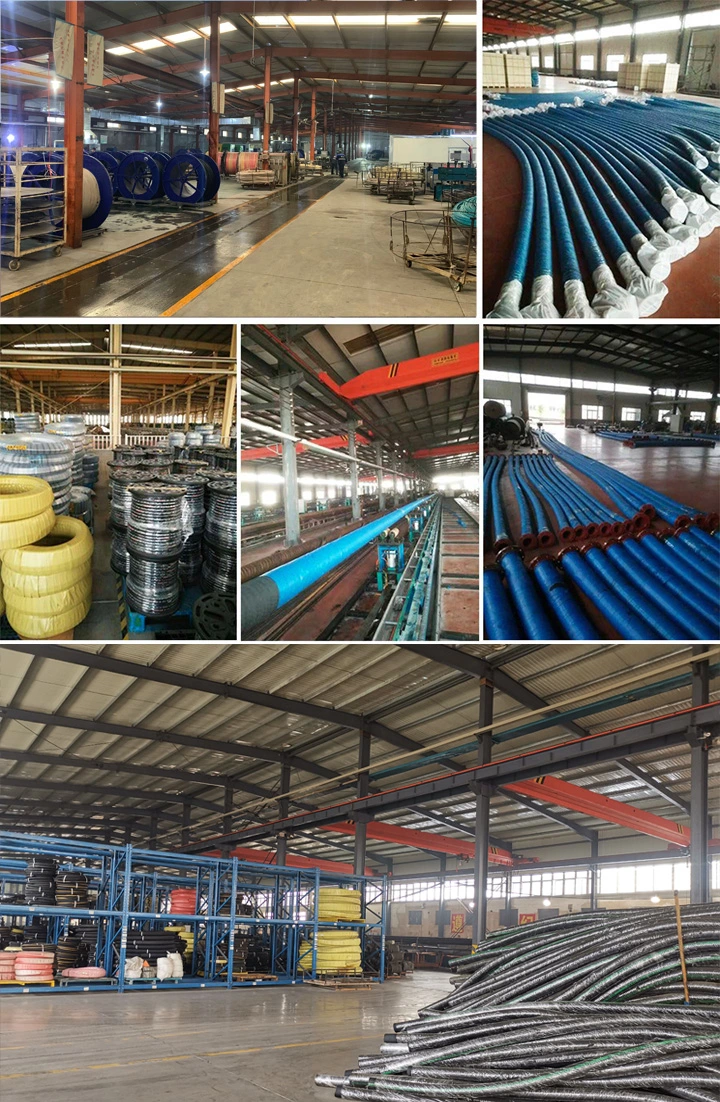 Industrial Reinforced Rubber Braided Fuel Oil Suction Delivery Hose