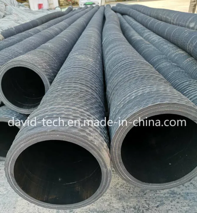 China Dredging Floating Sand Mud Oil Water Mining Drilling Chemical Acid-Base Industrial Hydraulic Rubber Suction Discharge Flexible Hose