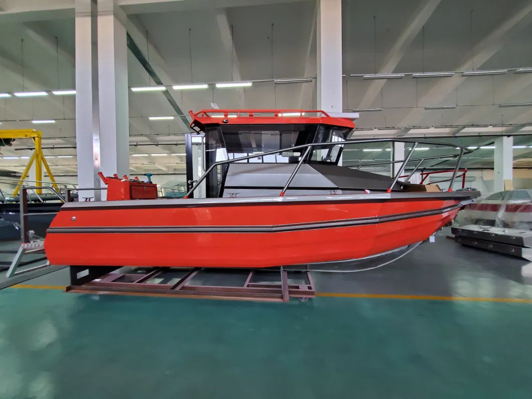 6.85m New Design Aluminum Boat Fishing Boat Hulls for Sale