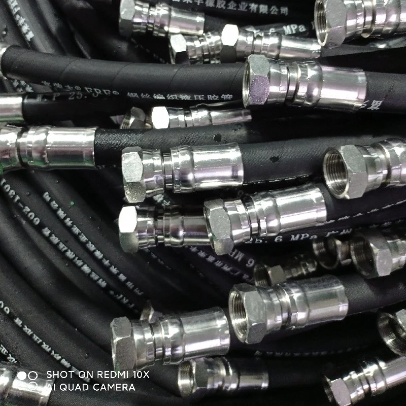 Oil Resistant Rubber Hose with Steel Wire Spiral to Reinforce