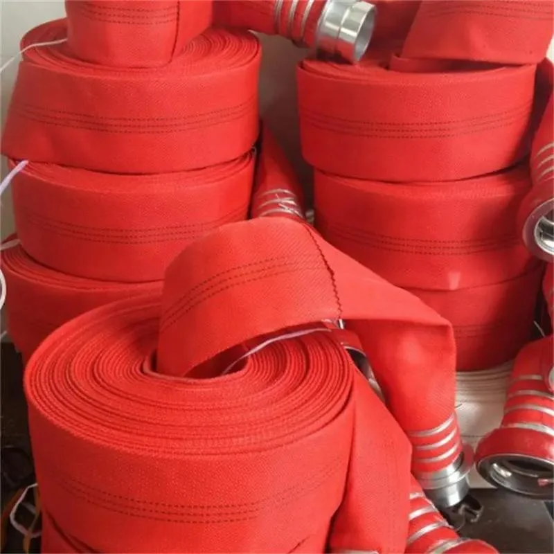 Lightweight Durable Fire-Proof PVC Material Fire Hose for Fire Emergency