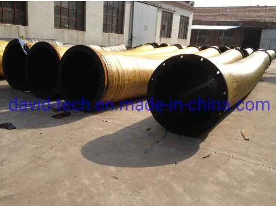 Big Bore Suction Dredging Sand Mud Discharge Flexible Water Rubber Hose for Projects