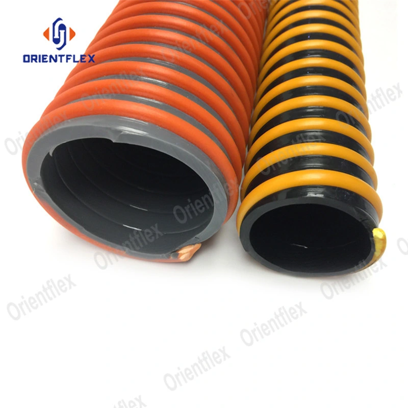 Mineral Sands Transmission Hose Wear Resistant PVC Sand Grit Suction Hose