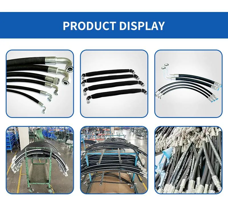 High Quality Fuel Delivery Oil Suction Steel Wire Braided Rubber Hose Hydraulic Hose