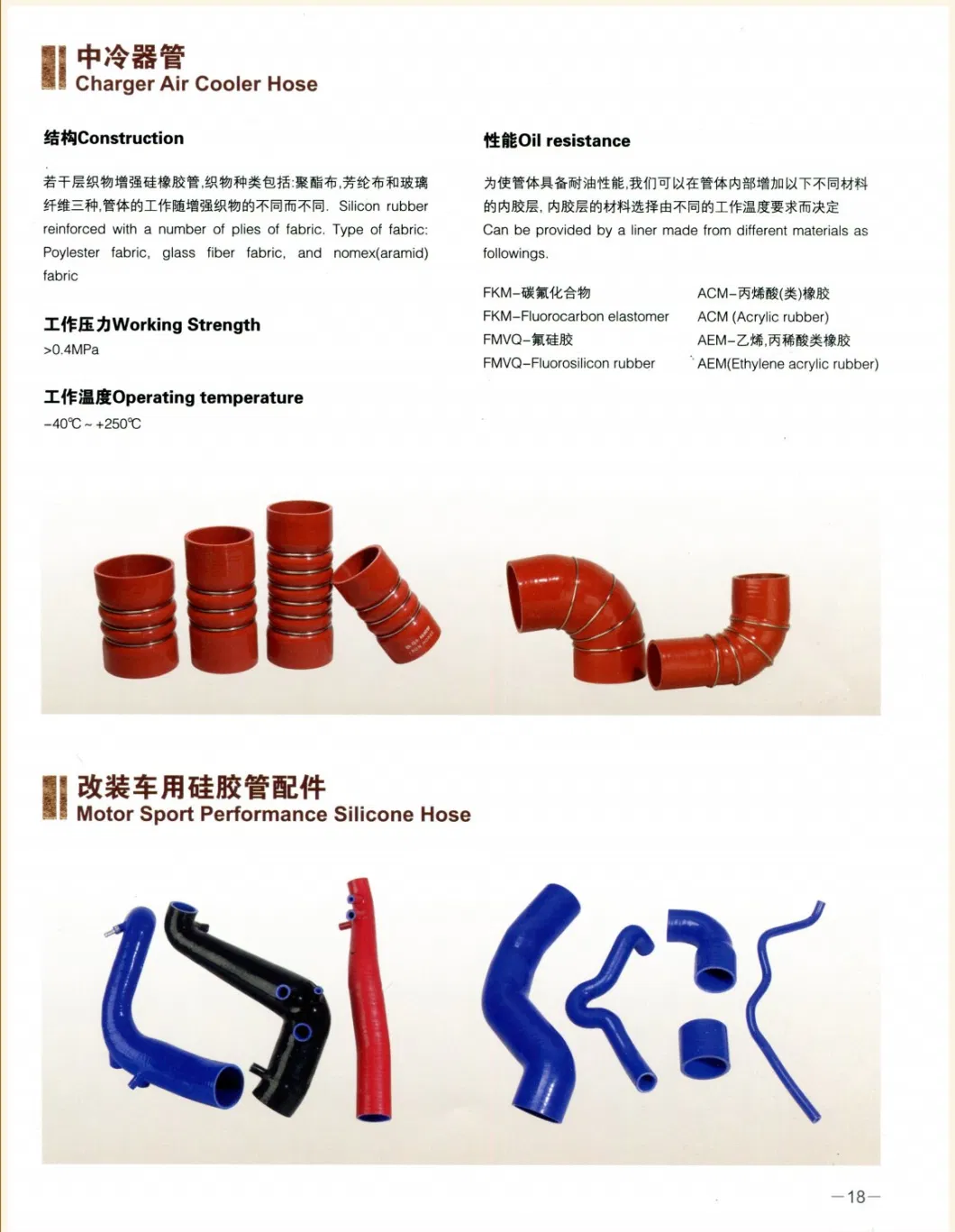 Free Samples Logo Auto Silicone Rubber Hose