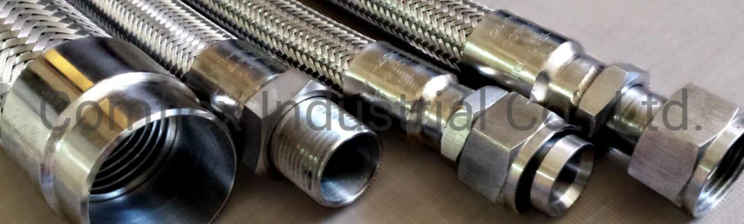 AISI316L/304/321 Stainless Steel Flexible Metal Hose with Floating Flange^