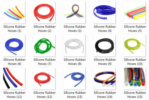 High Temp Tube Silicone Tubing Food Grade Flexible Hose Multiple Color &amp; Size