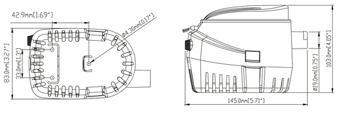 Seaflo 24V 750 Gph Marine Bilge Pump