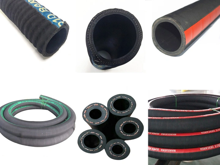 Industrial Reinforced Rubber Braided Fuel Oil Suction Delivery Hose