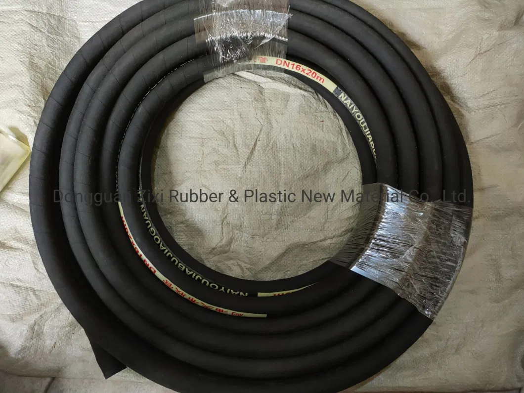 Industrial High Temp Portable Gas Line Oli Delivery Tank Rubber Hydraulic Hose