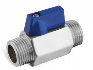 1,4408 Mini FF mm MF Ball Valve Acero inoxidable CE0036 CF8M CF8 reducir el diámetro interno rosca/ boquilla de manguera espejo pulido Sanitario Industria alimentaria 1/4&quot;-1&quot; Pn64/63 1000psi