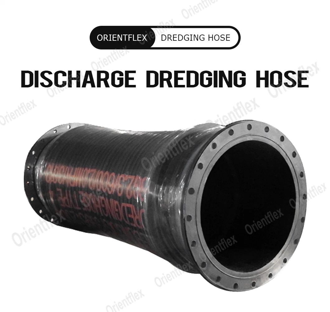 3 Inch 4 Inch Excellent Abrasion Marine Mud Slurry Rubber Suction Dredge Hose for Dredging