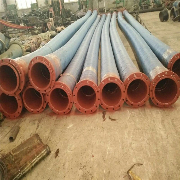 Flange Nipple Dredge Floating Sand Mud Oil Water Mining Chemical Acid-Base Industrial Rubber Discharge Flexible Hose