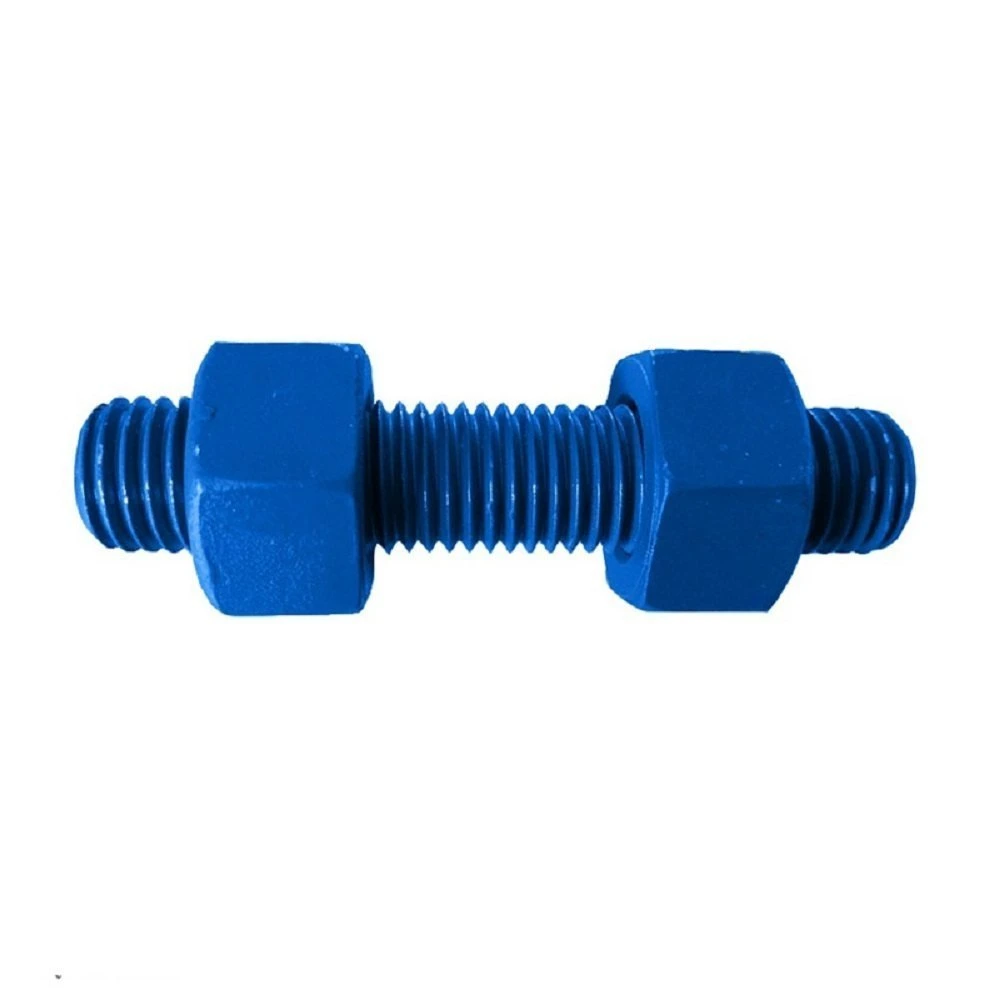 PTFE Coated Threaded Rod PTFE Stud Bolt and Nut