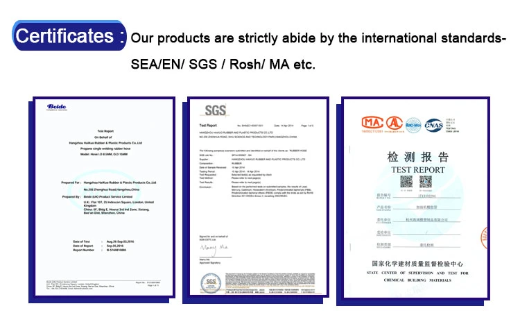 High Pressure Oil and Wear Resistant Hydraulic Rubber Hose with SAE 100r2at / 2sn