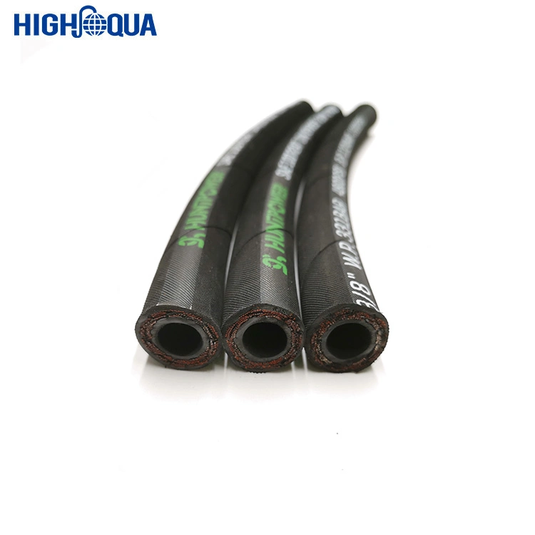 High Pressure Oil and Wear Resistant Hydraulic Rubber Hose with SAE 100r2at / 2sn