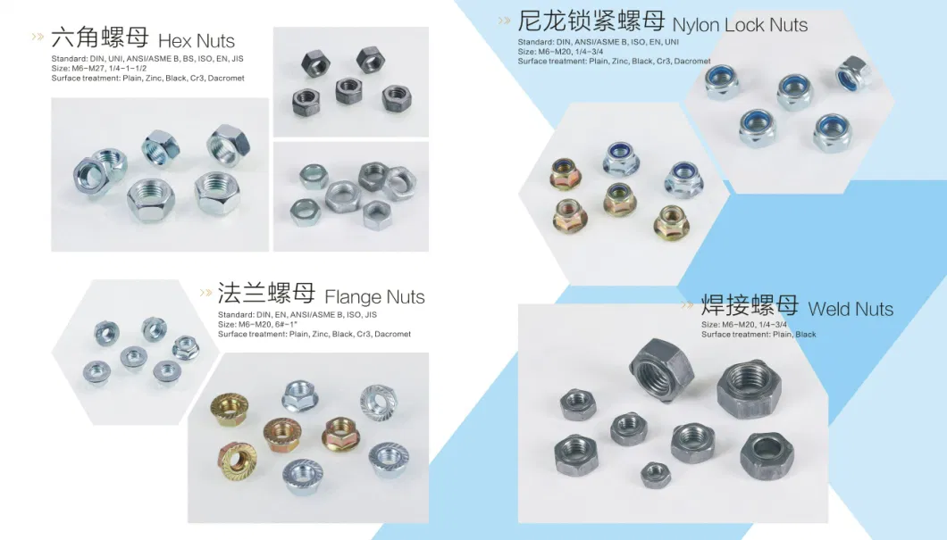 New Products CNC Parts Monel K500 Monel 404 Nickel Alloy Steel Stud Bolt and Nut Price