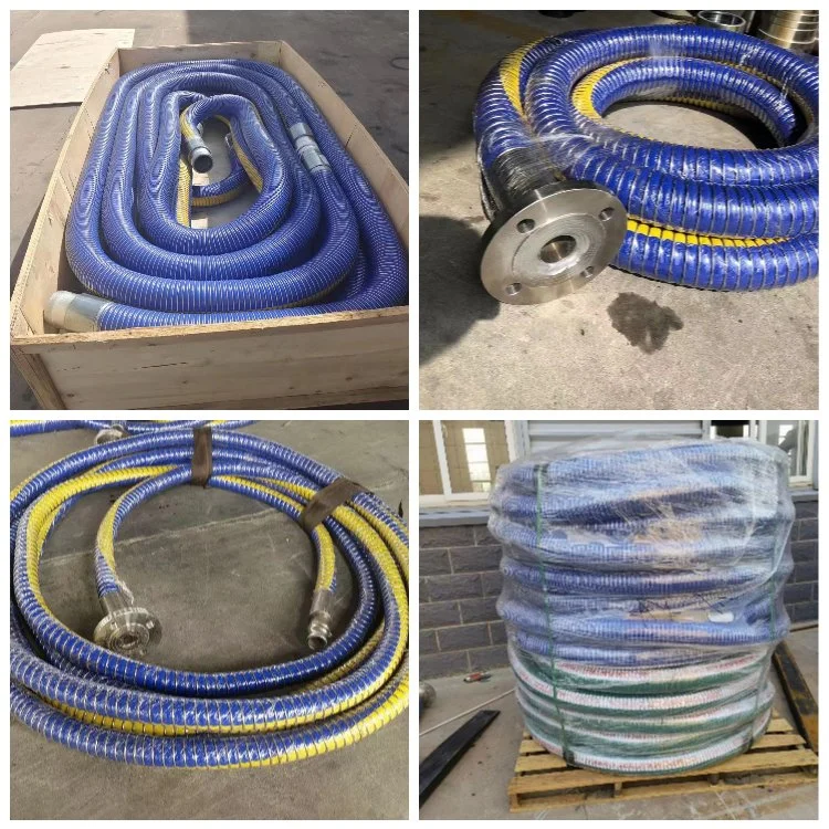 Industrial Flexible Composite Hose Oil Convey Tanker Vessel Rubber Hose