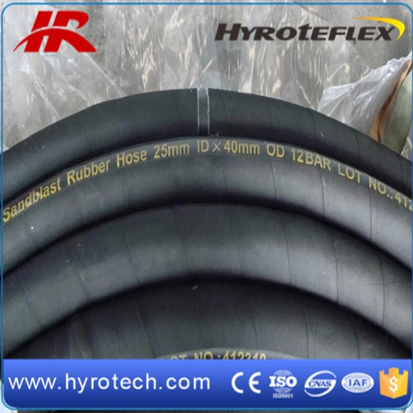 Abrasion Resistant Flexible Sandblast Rubber Suction and Discharge Hose