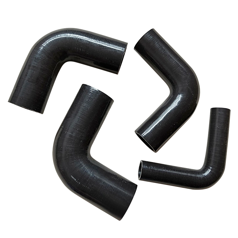 High Quality Highly Abrasion Resistant 90 Degree Elbow Reducing Silicone Rubber Hose