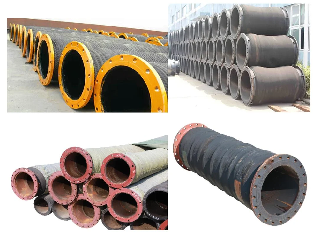 Industrial Hydraulic Rubber Suction Discharge Flexible Hose