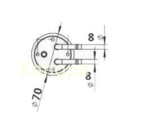 Auto Generator Spare Parts Fuel Oil Sucking and Delivery Pipe