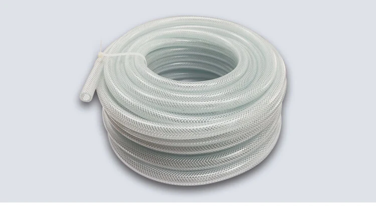 Heavy Duty Flexible PVC Clear Nylon Braided Hose Pipe 1/4&quot; to 3&quot; for Watering Garden Irrigation Shower Gas Oil Fuel