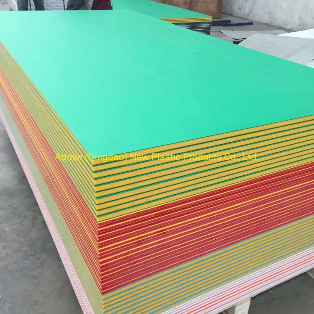 6-25mm Textured Dual Color HDPE Sheet Orange Peel Marine Board