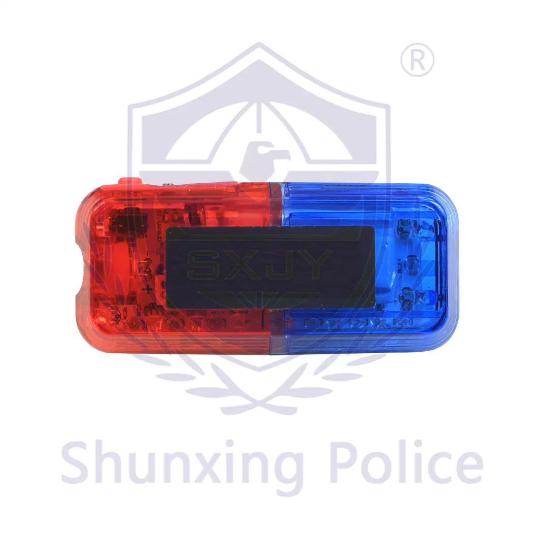 LED Flashing Warning Shoulder Light with Flashing Charging LED Lighting Outdoor Rescue Traffic Guidance Safety Patrol Duty Light