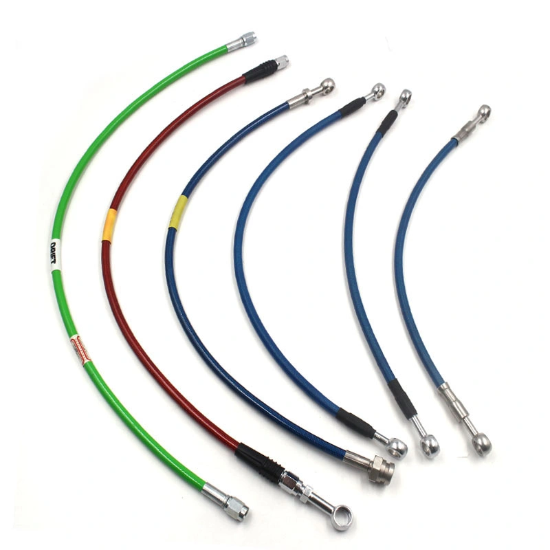 Motorcycle Brake System PTFE Oil Flexible Hose Line