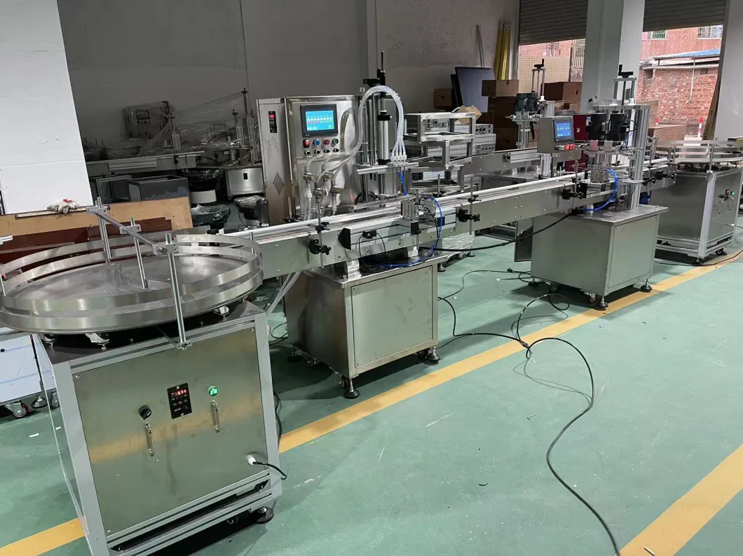 Dovoll Automatic Production Machine Bottle Liquid Filling Capping Labeling Line for Juice Water