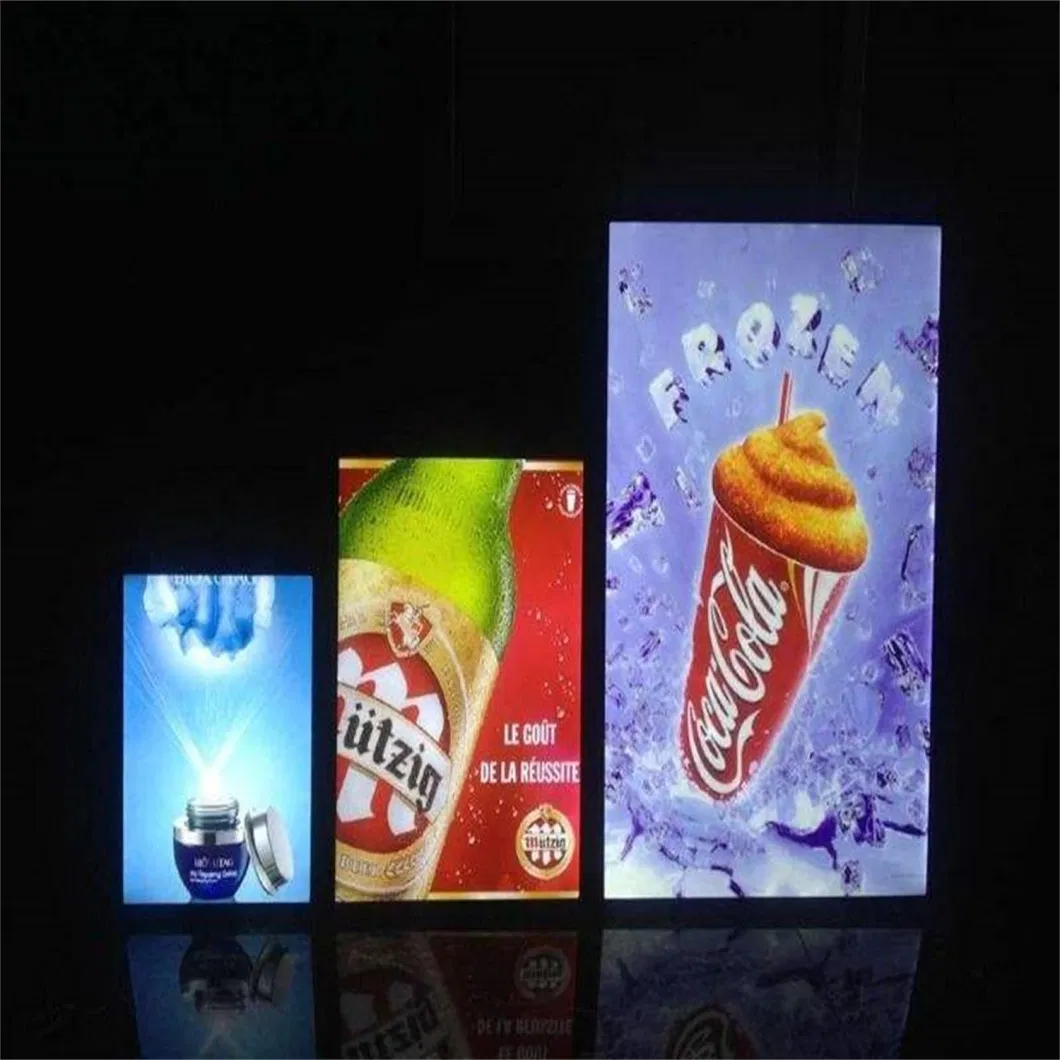 Custom LED Poster Display Menu Board