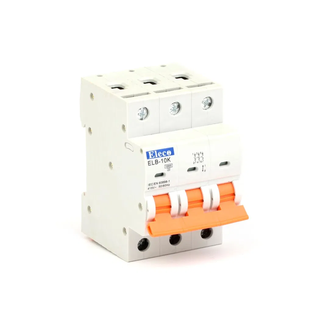 10ka 4p MCB Mini Circuit Breaker Epb10K Series