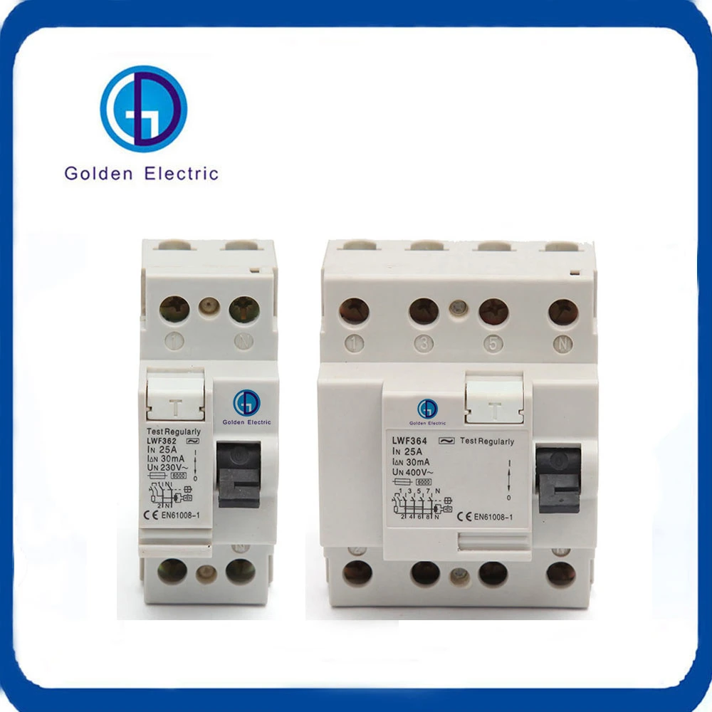 to Supply Bipolar Quadrupole Single Phase MCB Service Switch 2p 4p 300mA 500mA Adjustable Earth Leakage Circuit Breaker