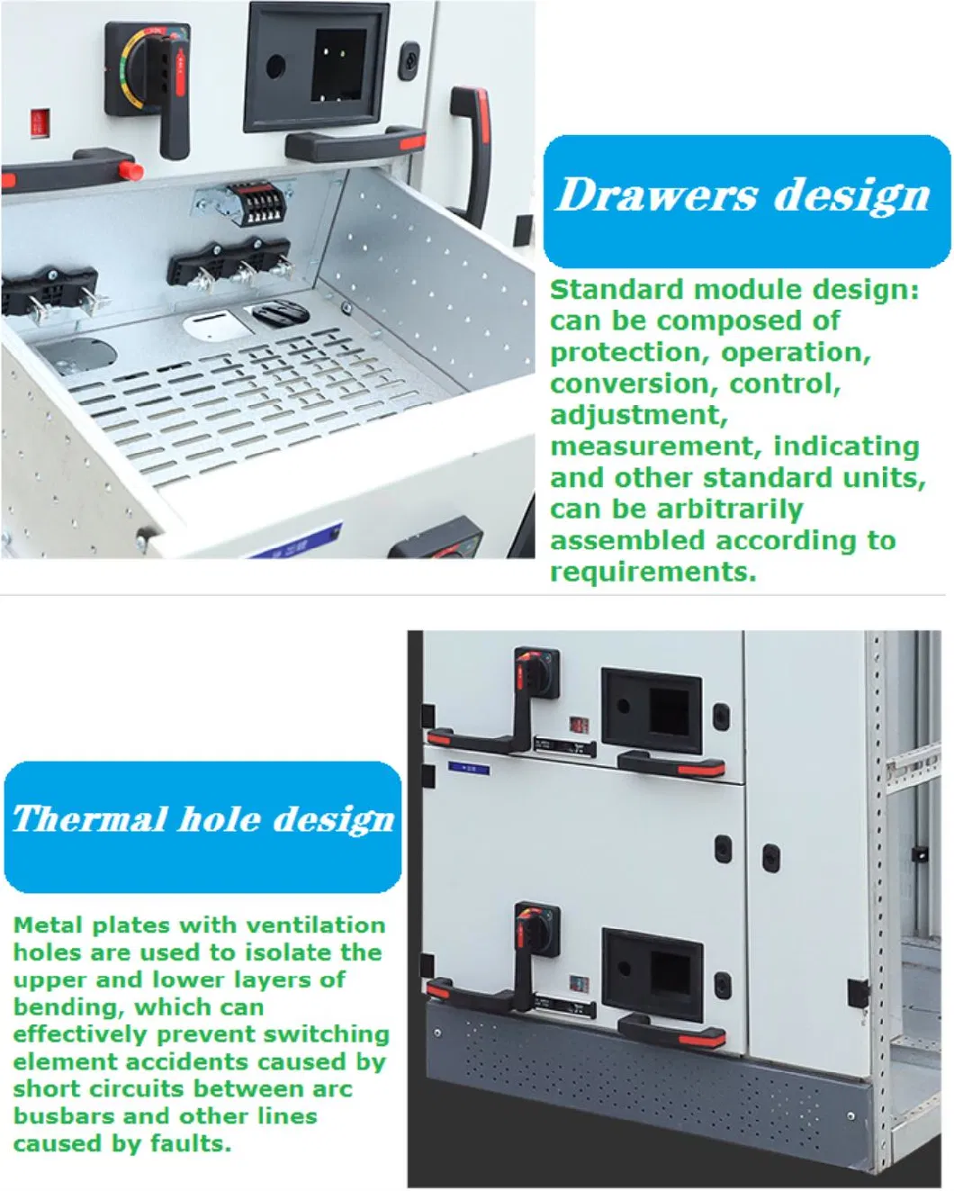 Mns 380V 660V 5000A Best Low-Voltage Withdrawable Switchgear Switch Cabinet