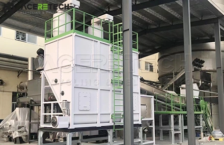 Plastic Film Washing Unit for Plastic Crushed Material Recycling