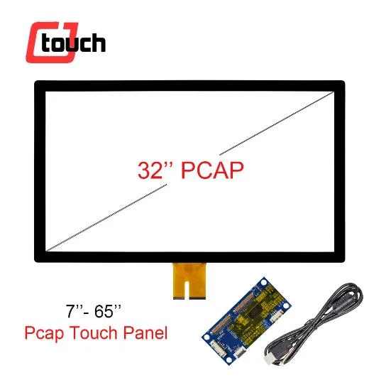 32&quot; (7&quot;~65&quot;) Capacitive Pcap Touch Screen Touch Panel 10 Points Touch