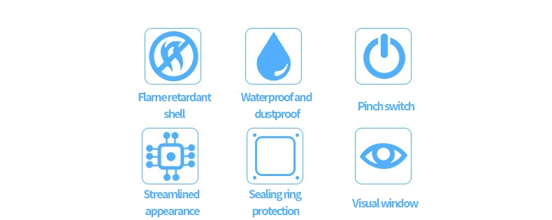 Moreday Outdoor Using IP 65 Waterproof 3 Phase MCB Box Electrical Control Panel Board 24 Ways Distribution Box Home Use