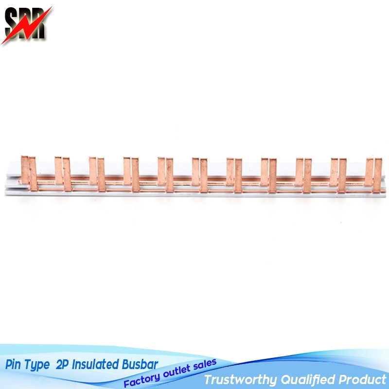 Insulated 2p Pin Type MCB Copper Busbar