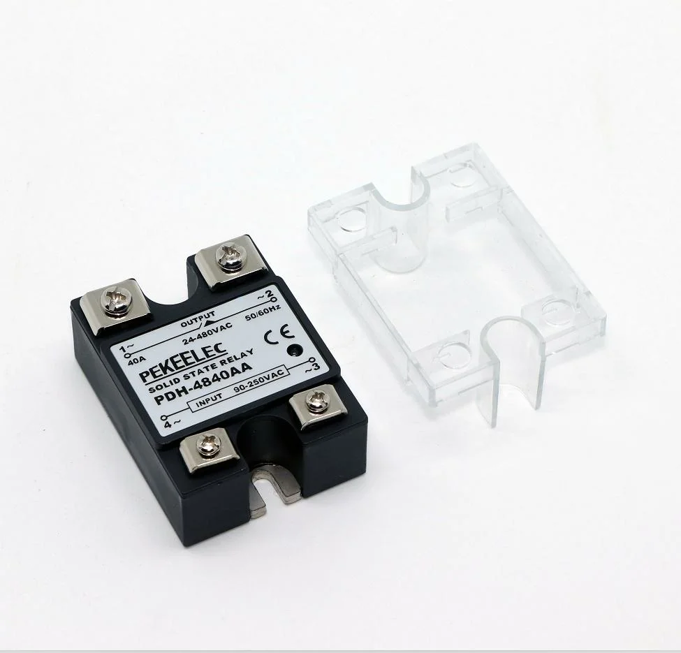 DIN Rail Mounting Solid State Relay with CE 80A