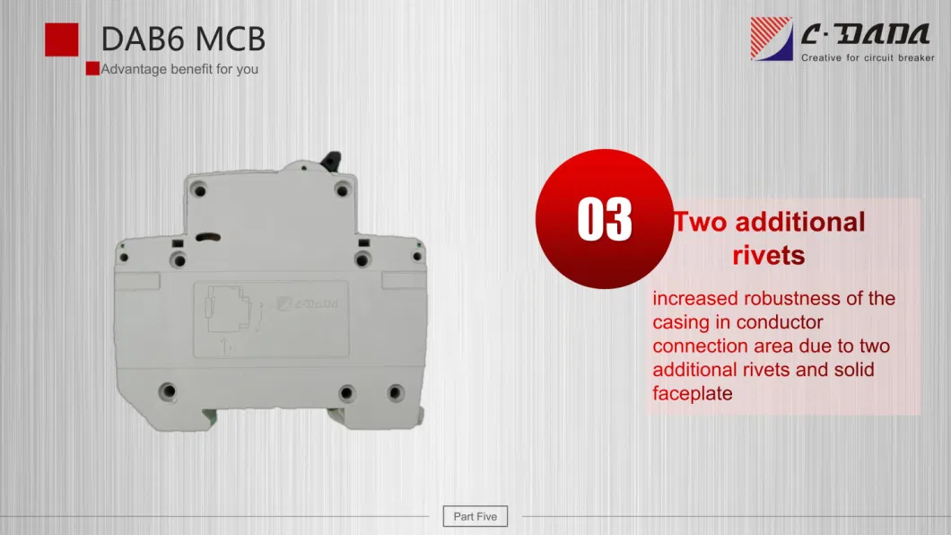 DAB6-63 4.5ka 1p 2p 3p 4p CB Approved Mini Circuit Breaker