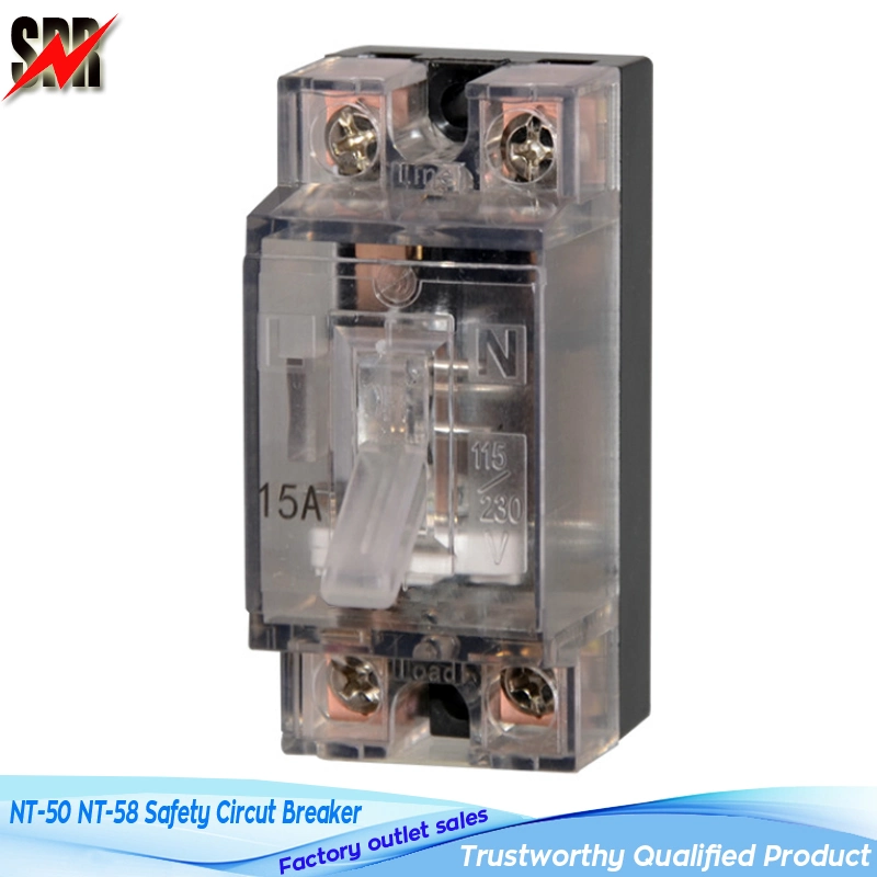 Nt-50 Nt-58 Safety Circut Breaker (Safety Switch) , Nt-58 Nt-508 Nt50-32n 5A 10A 16A 25A 32A 40A Overcurrent Protection Circuit Breaker