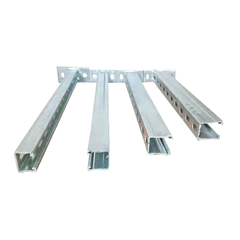 Pre-Galvanized Spray Paint Channel Arms Cantilever Brace Bracket Sesmic Bracing 1-5/8&quot;*1-5/8&quot; Channel Steel