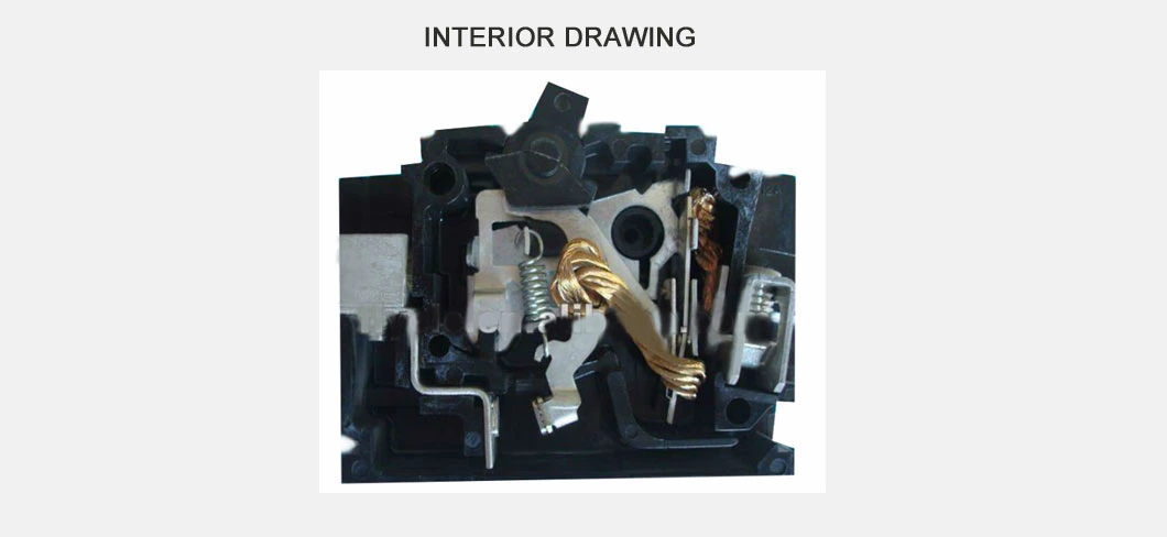 Plug in Mounting Type MCB Miniature Circuit Breaker 5ka or 10ka