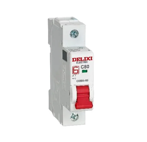 Delixi Cdb6I Solar AC RCCB 63A Miniature Circuit Breaker