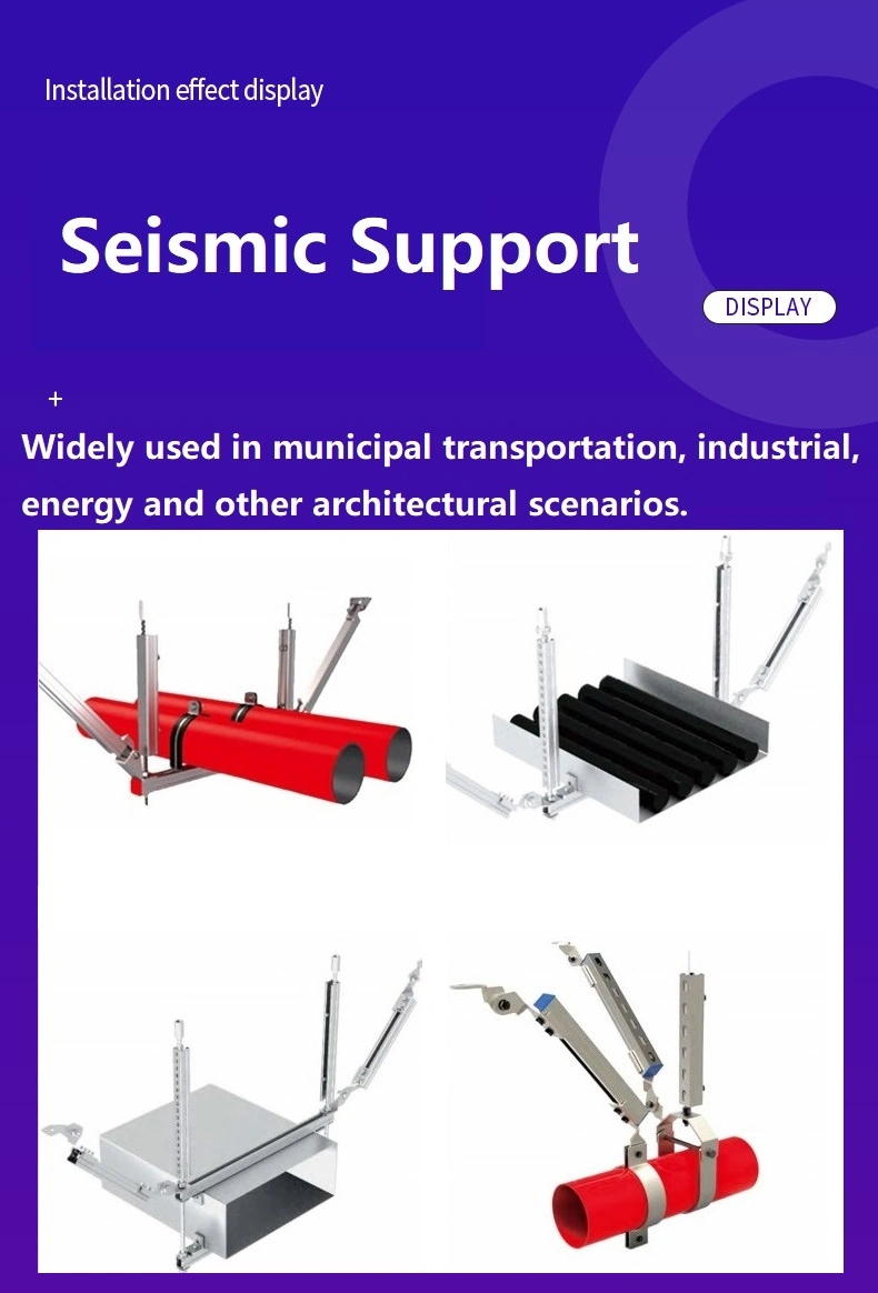 Earthquake Supports Bracket Equipment Seismic Stents Stainless Steel Prices Roof Truss Galvanized Steel C Channel